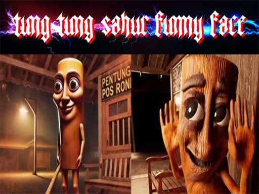 Tung Tung Sahur Funny Face